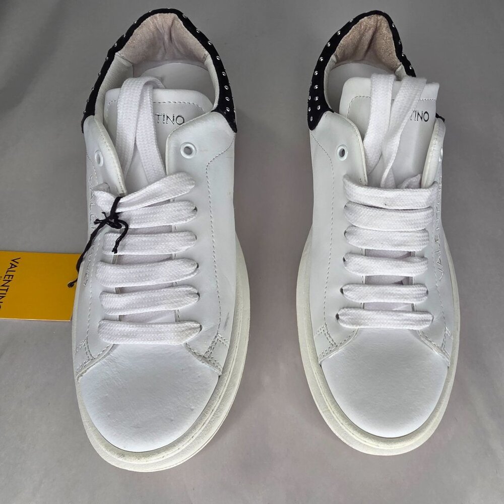 Valentino by Mario Valentino Fresia Studs Leather Sneaker - Picture 3 of 8